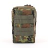 Bolsillo adicional con cremallera MOLLE y ranura de velcro adicional