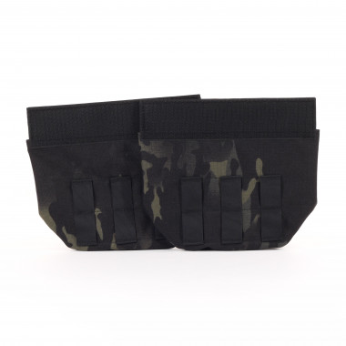 Ballistic wing cover for plate carriers