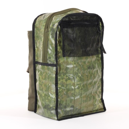 Mochila de combate SET con bolsillos Molle y refuerzo en la espalda Zentauron
