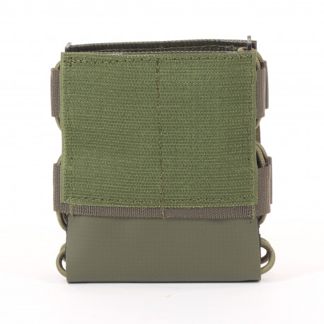 Sacoche pour chargeur à extraction rapide G28 Velcro en olive