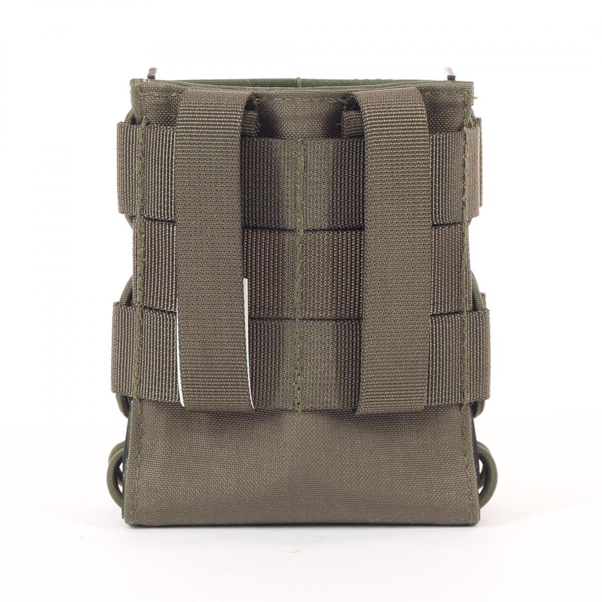 Funda para cargador de extracción rápida G28 y HK417 en gris piedra-oliva