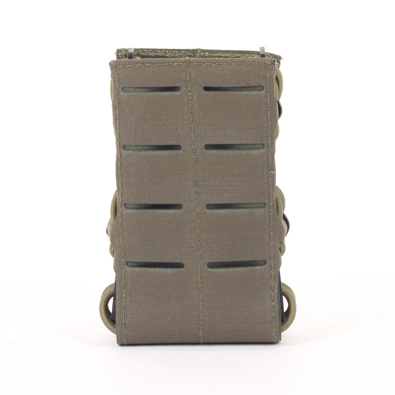 Funda para cargador de extracción rápida M4 LC en gris piedra-oliva