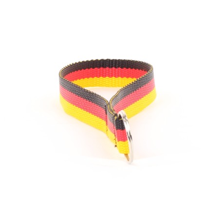Ribbon in black red gold