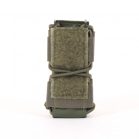 Sacoche pour chargeur à extraction rapide P8 Velcro en Olive