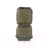Funda para cargador de extracción rápida P8 con velcro en color oliva