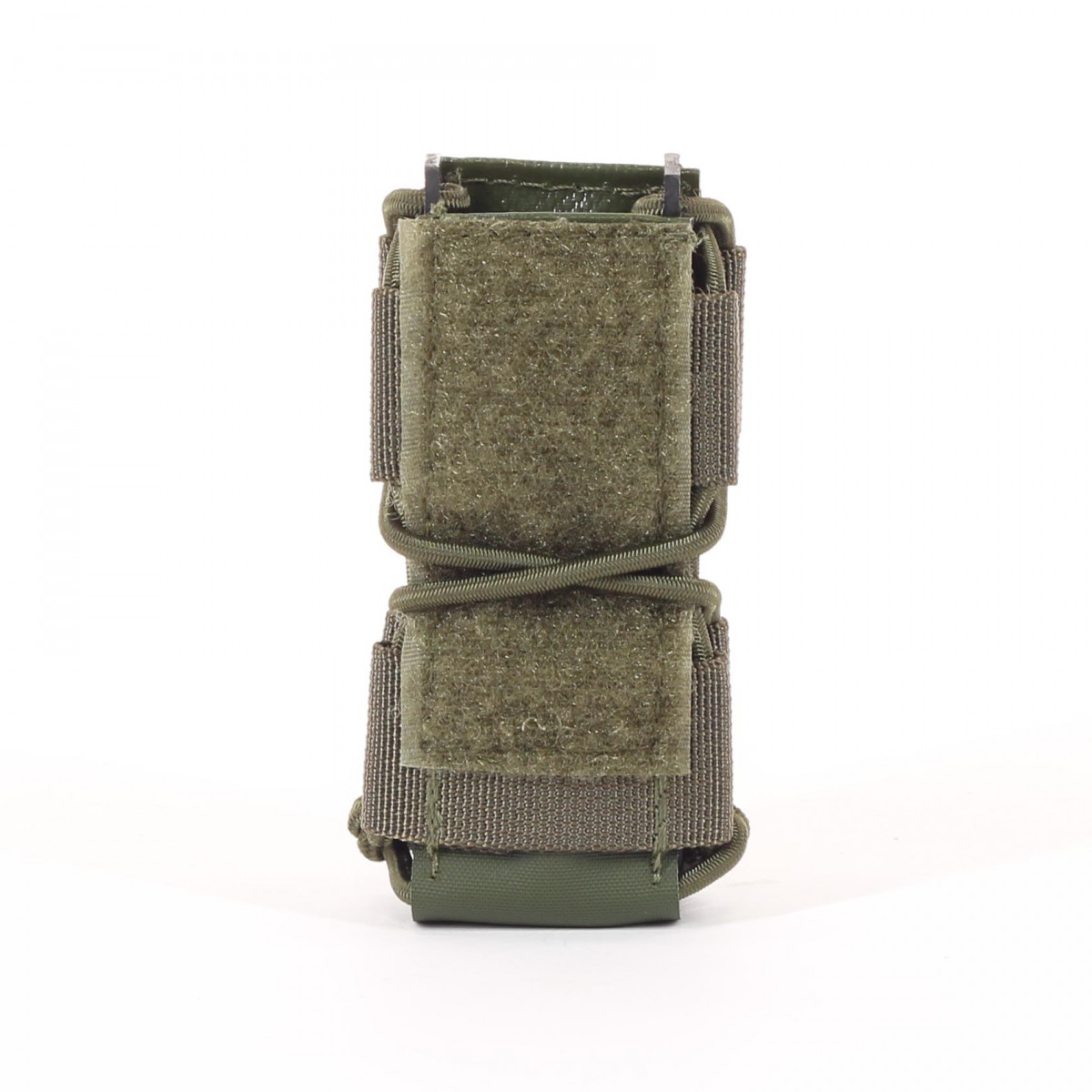 Quick-draw magazine pouch P8 Velcro in olive