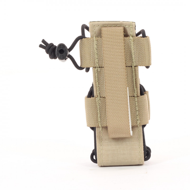 Universal-Lampenholster und Magazintasche MOLLE-System in Beige