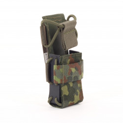 Universal lamp holster and magazine pouch MOLLE system