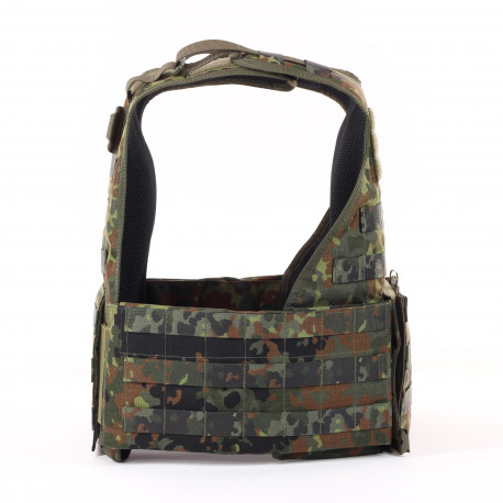 ARES plate carrier vest in camouflage