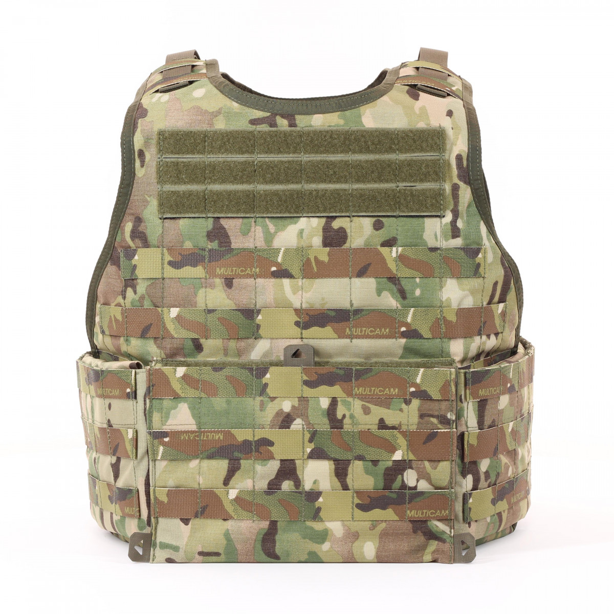 ARES plate carrier vest in Multicam