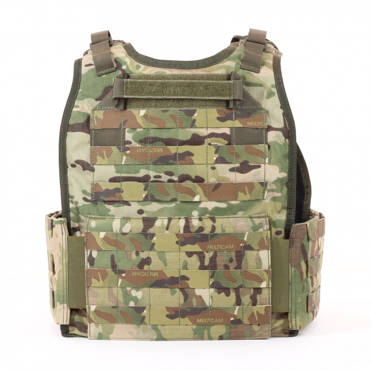 ARES plate carrier vest in Multicam