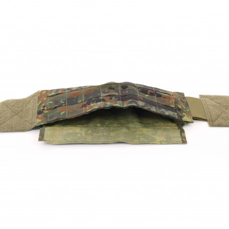 ARES plate carrier vest in camouflage