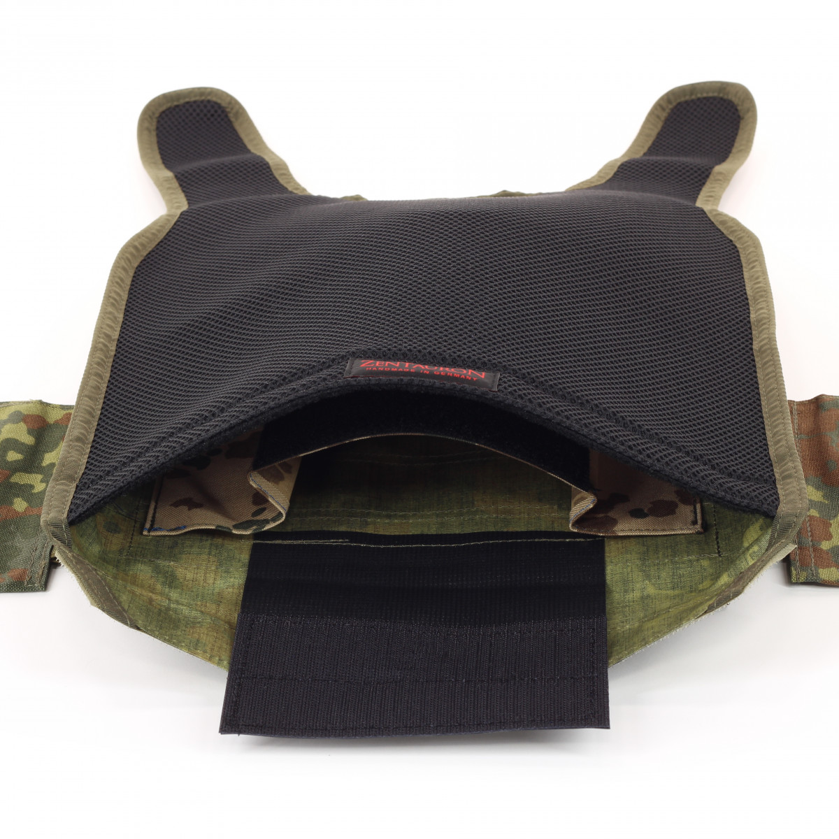 ARES plate carrier vest in camouflage