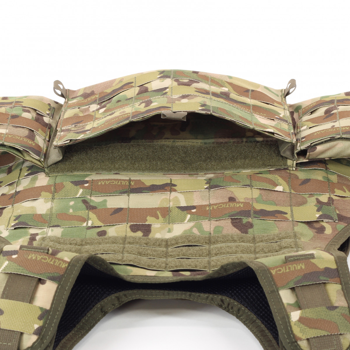 ARES plate carrier vest in camouflage