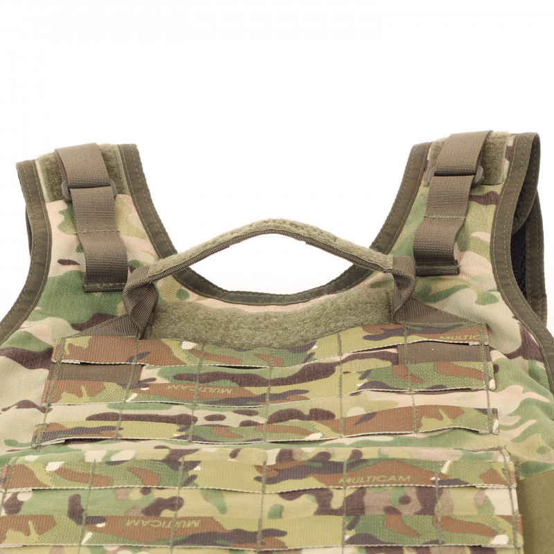 ARES plate carrier vest in camouflage