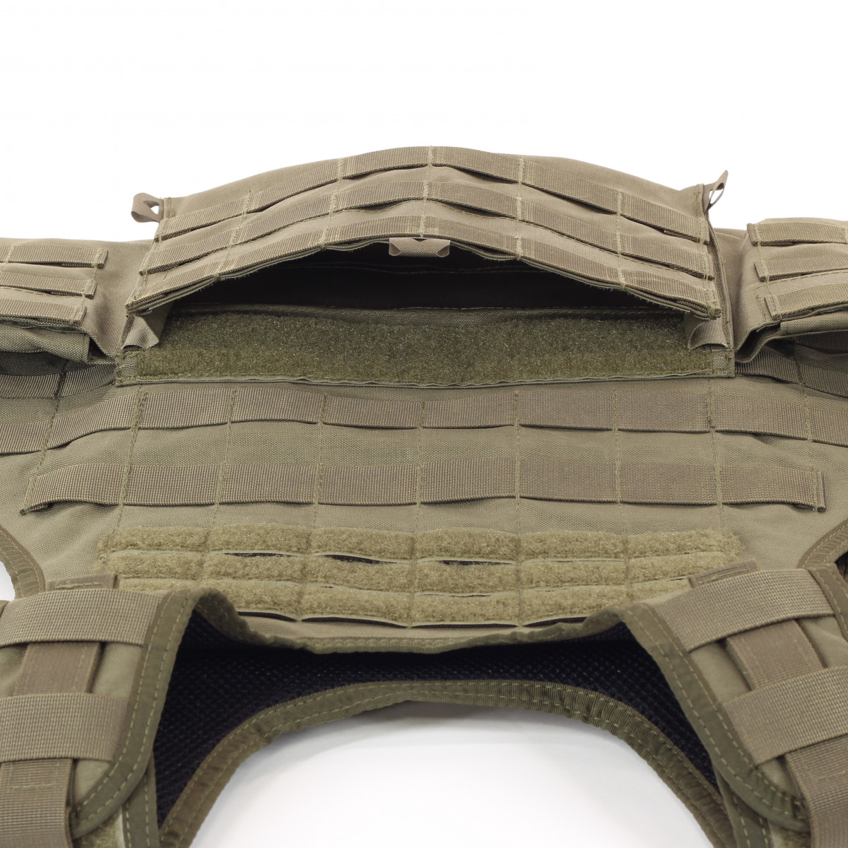 Plate carrier vest ARES in stone gray-olive