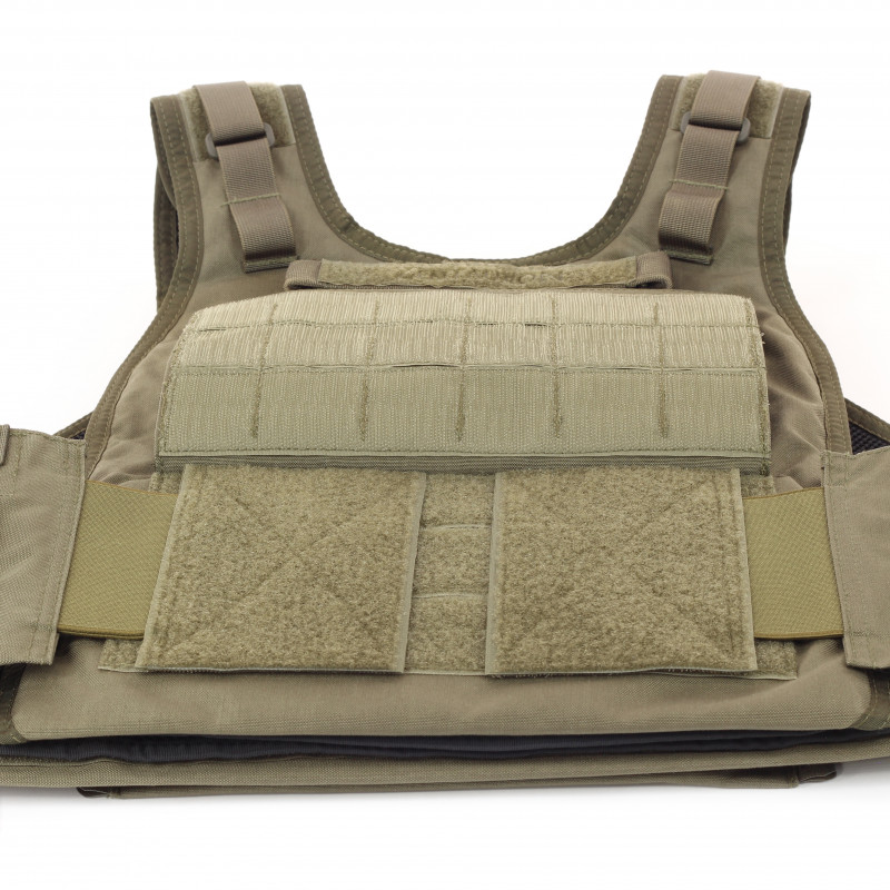 Plate carrier vest ARES in stone gray-olive