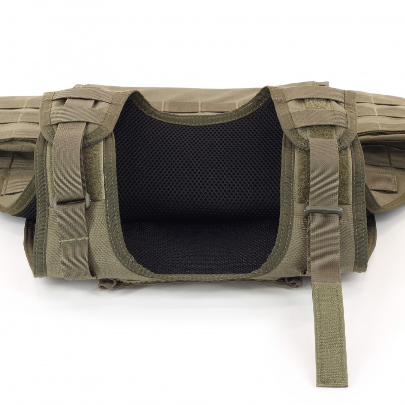 Plate carrier vest ARES in stone gray-olive