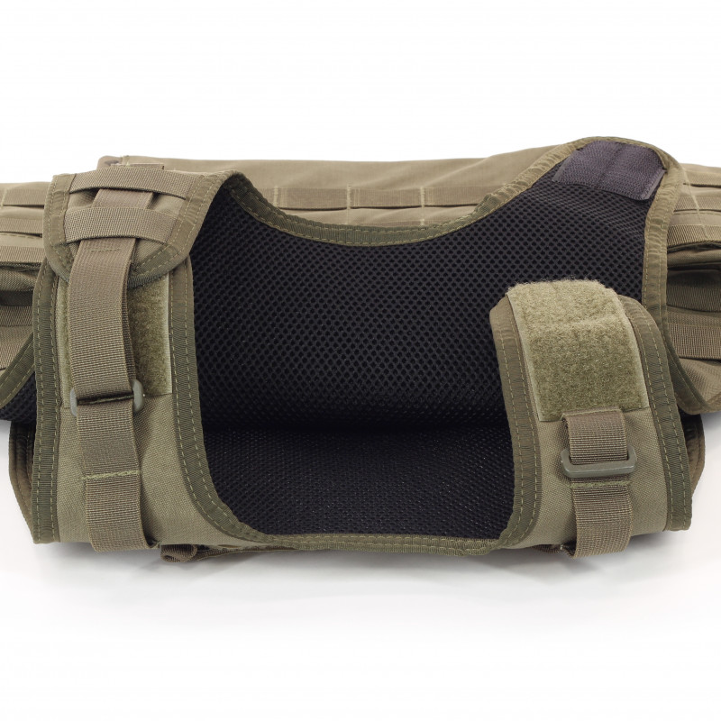 Plate carrier vest ARES in stone gray-olive