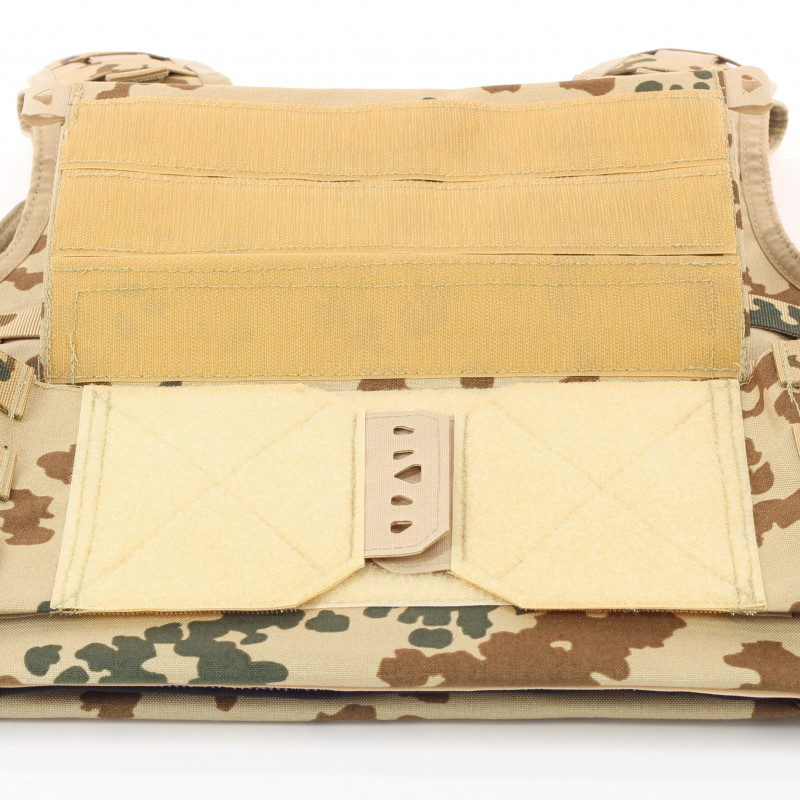 ARES plate carrier vest in tropical camouflage