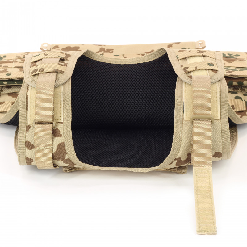 ARES plate carrier vest in tropical camouflage