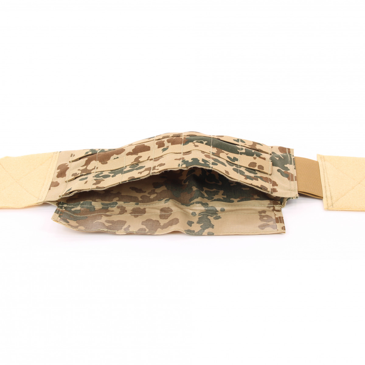 Gilet porte-plaque ARES en camouflage tropical