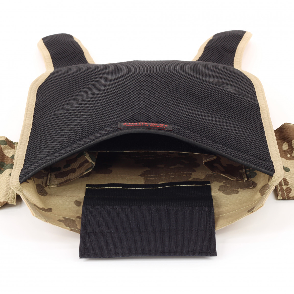 ARES plate carrier vest in tropical camouflage