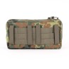 Horizontal multi-purpose pouch in camouflage