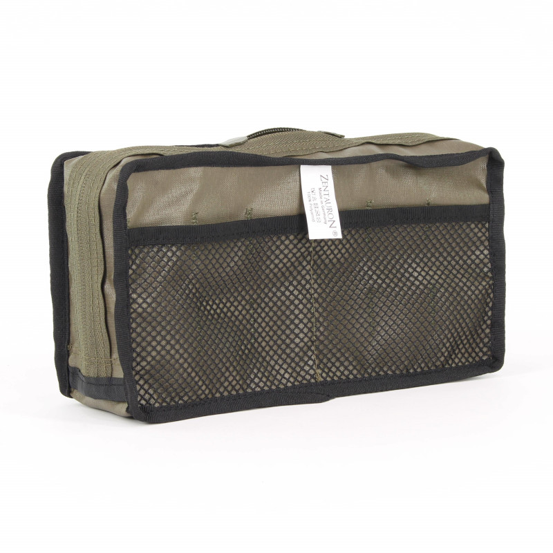 Sac multi-usages horizontal en gris pierre-olive