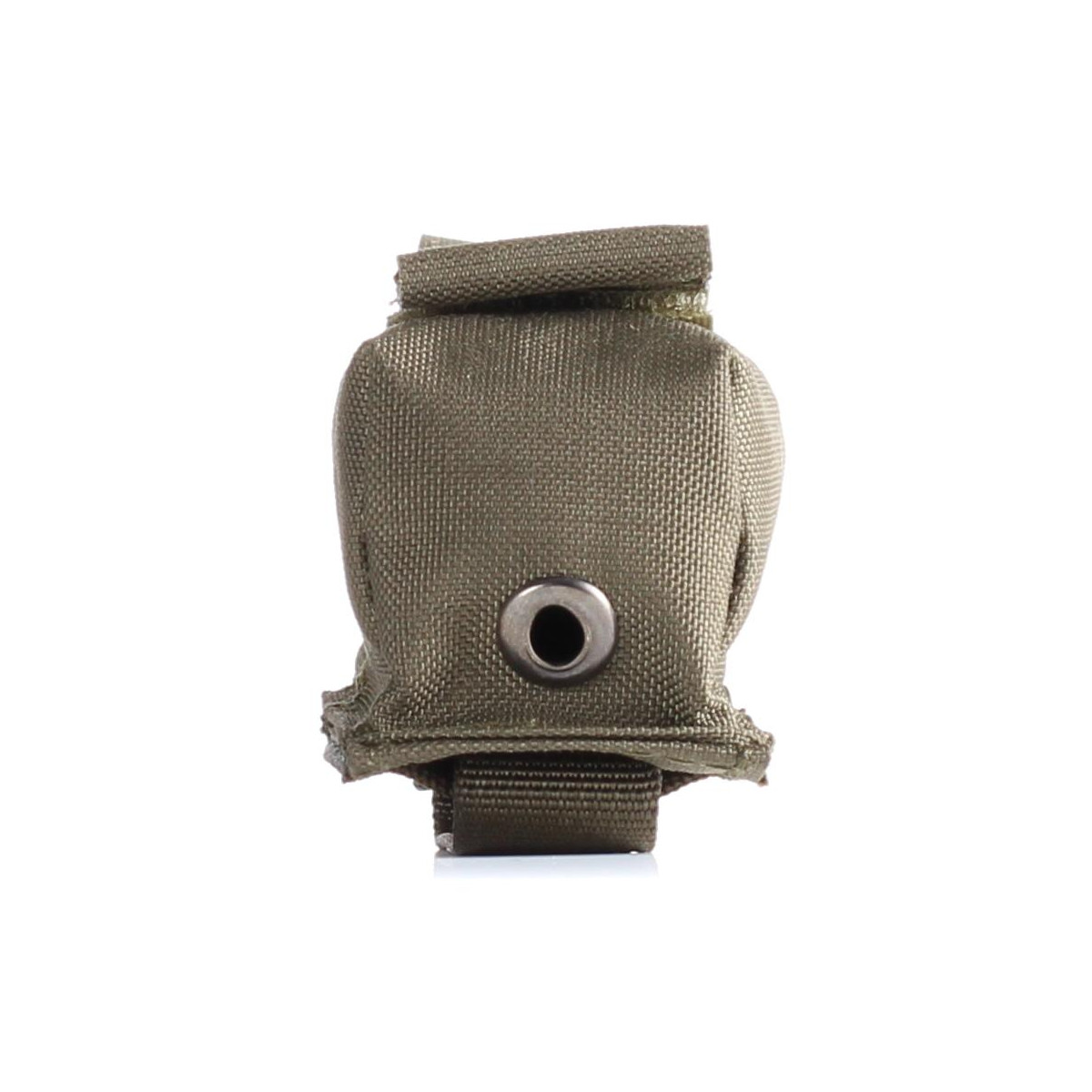 Pistol magazine pouch clip in stone gray-olive