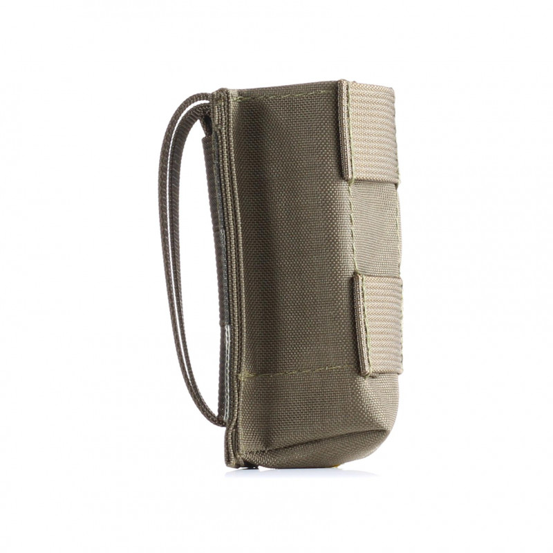 Shingle Magazintasche kurz 223 Remington in Steingrau-oliv
