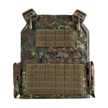 Plattenträger Vulcan IV Spider in Flecktarn