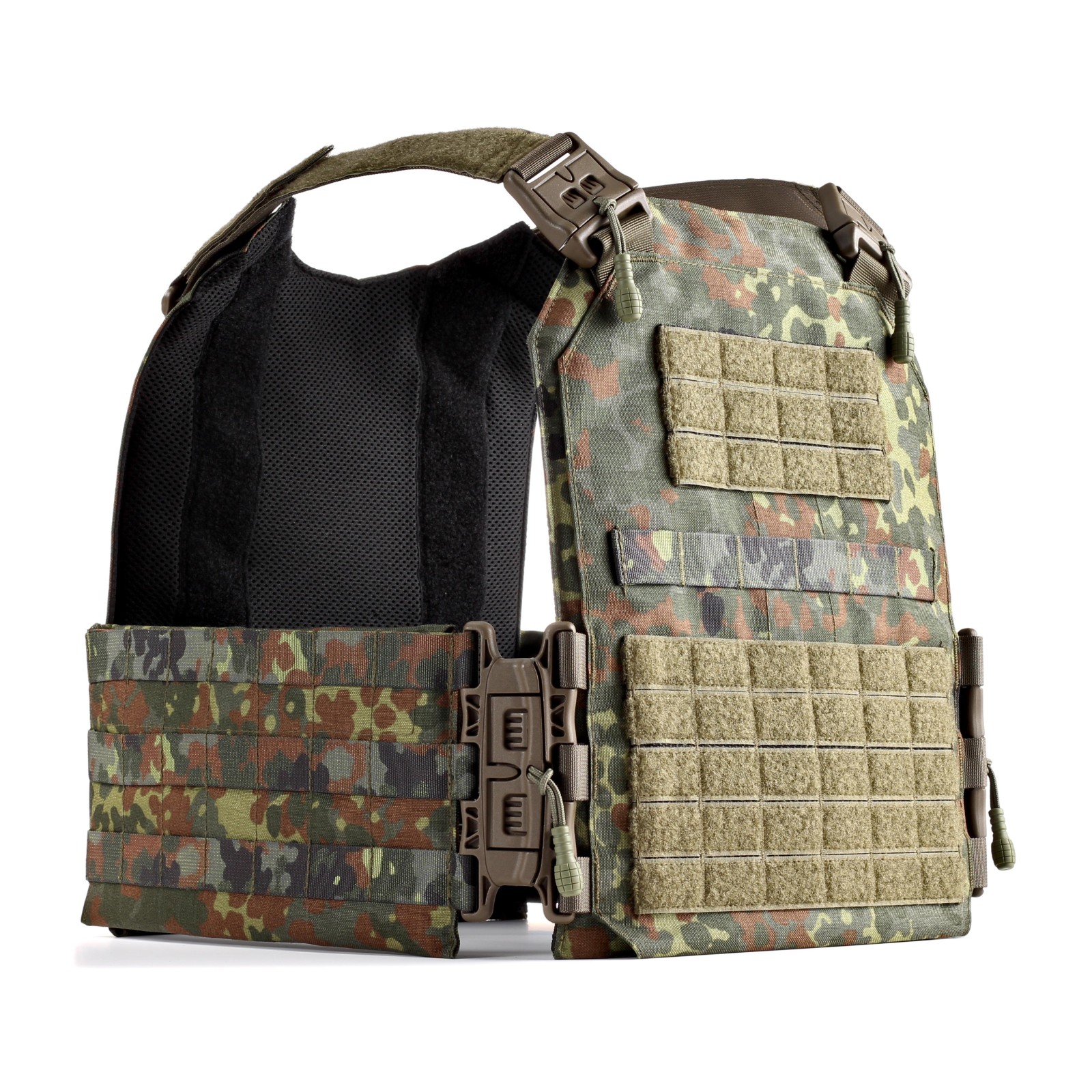 Porte-plaque Vulcain IV Spider en camouflage