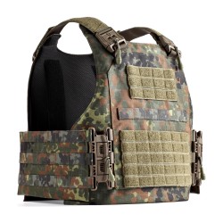 Gilet porte-plaque Ares II Spider en camouflage