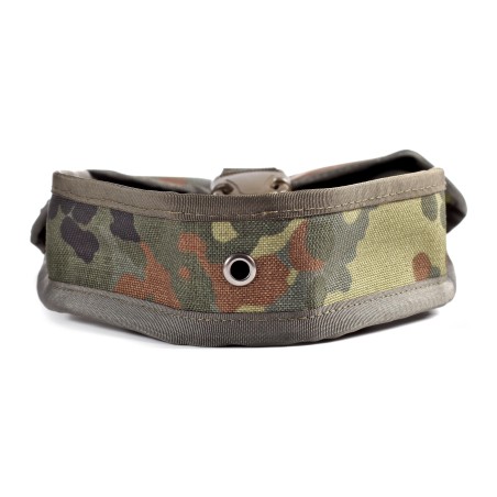Folding flap pocket in camouflage