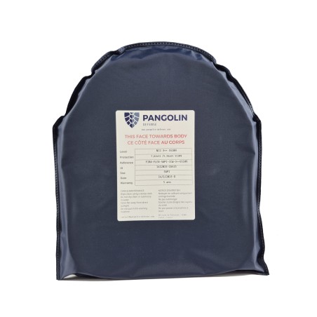 Ballistische Schutzplatte NIJ 3++ biegsam Curved 29×25