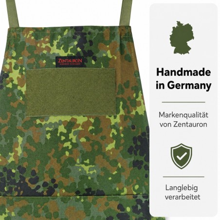 Camouflage BBQ grill apron and cooking apron