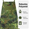 Camouflage BBQ grill apron and cooking apron