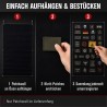Patchwall 70x100 mit großer schwarzer Klettfläche für Moral-Patches, ID-Patches und Fun-Patches