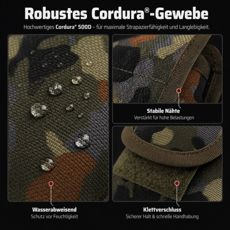 Tasca per bussola in Cordura con attacco NMOLLE / Faststick