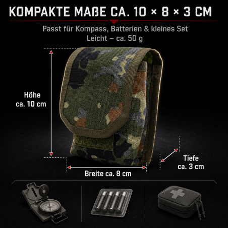 Tasca per bussola in Cordura con attacco NMOLLE / Faststick