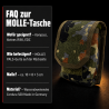 Tasca per bussola in Cordura con attacco NMOLLE / Faststick