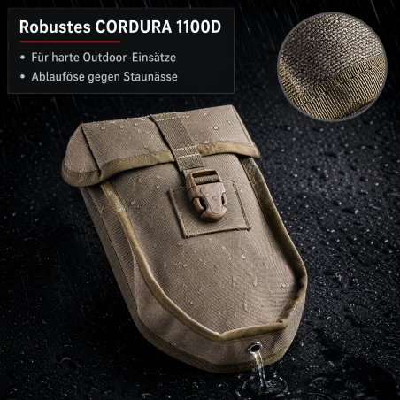 Funda MOLLE para pala plegable BW | Zentauron