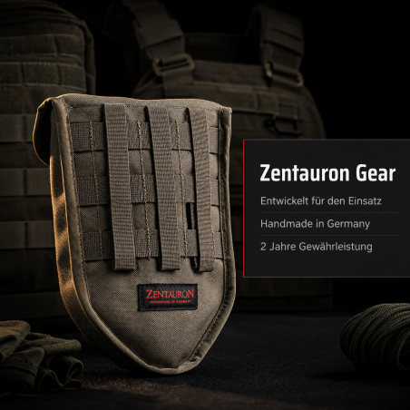 Funda MOLLE para pala plegable BW | Zentauron