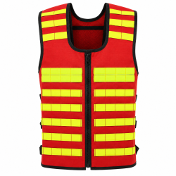 Gilet da lavoro riflettente con sistema Molle Zentauron