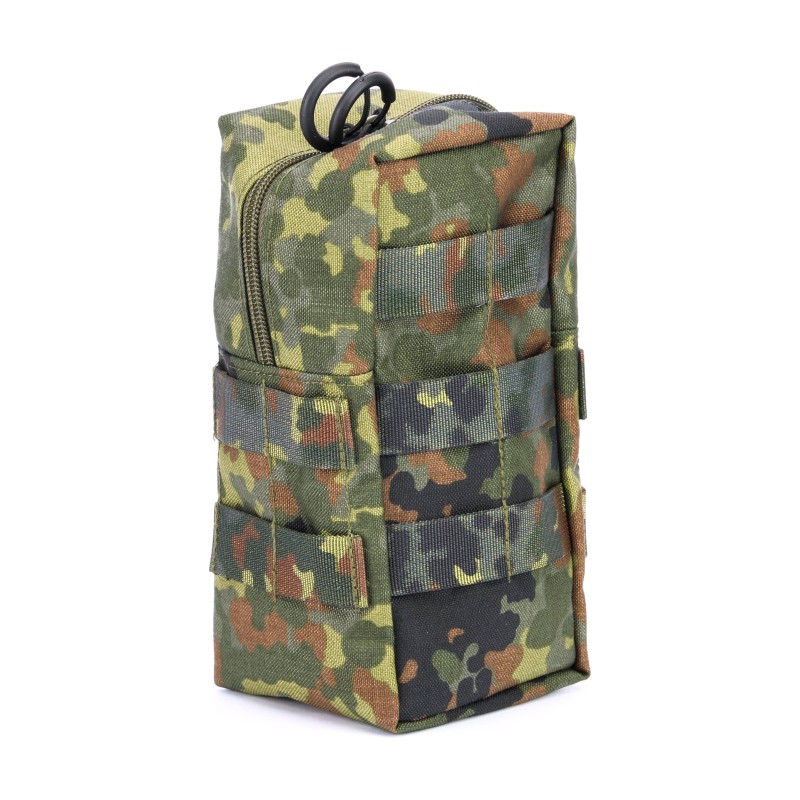 Borsa MOLLE con cerniera standard piccola in mimetica Flecktarn
