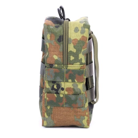 Borsa MOLLE con cerniera standard piccola in mimetica Flecktarn