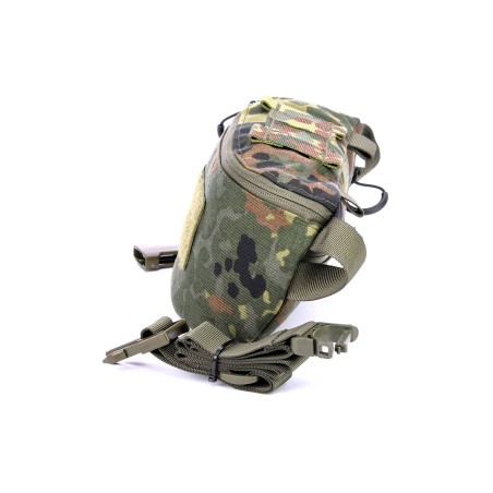 Riñonera modular con estampado de camuflaje