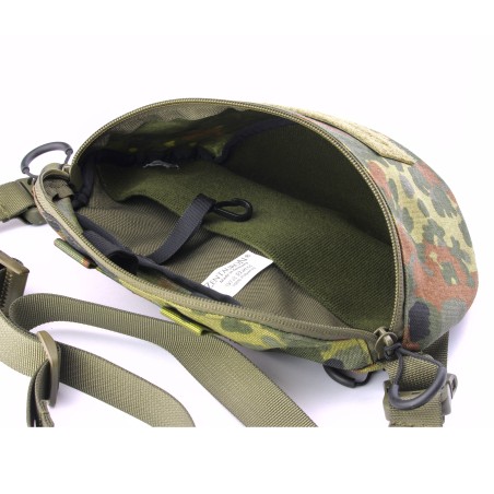 Riñonera modular con estampado de camuflaje