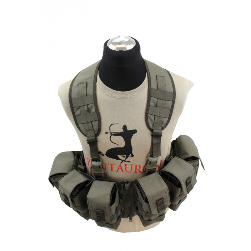 Aparejo pectoral frontal dividido no modular